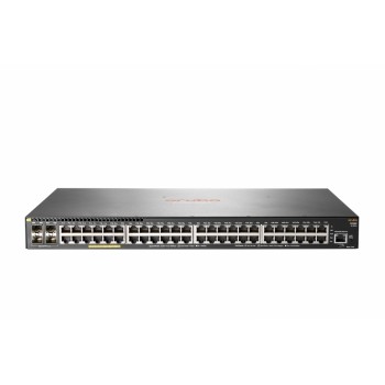 Switch HPE Gigabit Ethernet Aruba2930F 48G PoE+ 4SFP, 48 Puertos 10/100/1000Mbps + 4 Puertos SFP, 104 Gbit/s, 32.768 Entradas - 