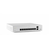 Switch Cisco Gigabit Ethernet MS220-8P-HW, 8 Puertos 10/100/1000Mbps + 10SFP, 20 Gbit/s, 8000 Entradas - Gestionado - Envío Grat