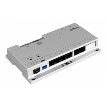 Dahua Switch PoE para Sistema IP DH-VTNS1060A, Cat 5e, 6x Puertos - Envío Gratis