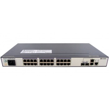 Switch Huawei Fast Ethernet S2700-26TP-EI-AC, 24 Puertos 10/100 + 2 Puertos Gigabit SFP, 8000 Entradas - Gestionado - Envío Grat