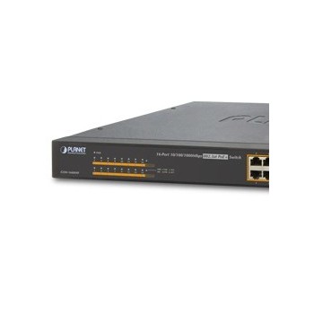 Switch Planet Gigabit Ethernet GSW-1600HP, 16 Puertos 10/100/1000Mbps, 32 Gbit/s, 8000 Entradas - No Administrable - Envío Grati