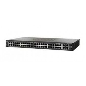 Switch Cisco Fast Ethernet SF300-48PP, 48 Puertos 10/100Mbps + 2 Puertos SFP, 17.6 Gbit/s, 16384 Entradas - Gestionado - Envío G