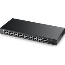 Switch ZyXEL Gigabit Ethernet GS1900-48, 48 Puertos 10/100/1000Mbps + 2x SFP, 8000 Entradas, 100 Gbit/s - Gestionado - Envío Gra