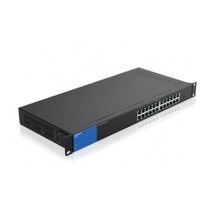 Switch Linksys Gigabit Ethernet para Rack LGS124P, 24 Puertos 10/100/1000 Mbps, 8000 Entradas - Envío Gratis