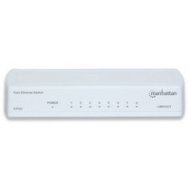 Switch Manhattan Fast Ethernet 560689, 8 Puertos 10/100 Mbps - No Administrable - Envío Gratis