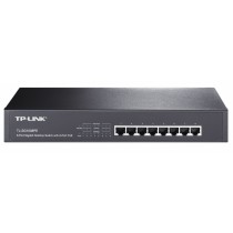 Switch TP-Link Gigabit Ethernet TL-SG1008PE, 10/100/1000Mbps, 16 Gbit/s, 8 Puertos, 8000 Entradas - No Administrable - Envío Gra