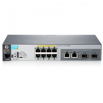 Switch HPE Gigabit Ethernet 2530-8G-PoE+, 20 Gbit/s, 8 Puertos, 16.000 Entradas - Gestionado - Envío Gratis