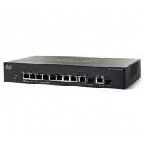 Switch Cisco Gigabit Ethernet SF302-08, 10/100Mbps, 1 Gbit/s, 10 Puertos, 16.000 Entradas - Gestionado - Envío Gratis