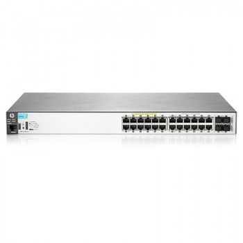 Switch HPE Gigabit Ethernet 2530-24G-PoE+, 24 Puertos 10/100/1000Mbps + 4 Puertos SFP , 56Gbit/s - Gestionado - Envío Gratis