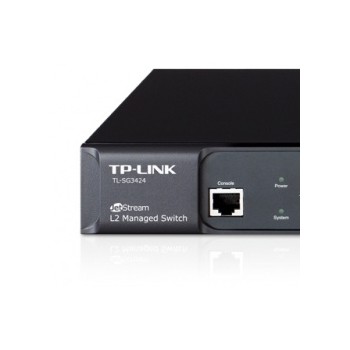 Switch TP-Link Gigabit Ethernet JetStream, 10/100/1000Mbps, 48Gbit/s, 24 Puertos, 8000 Entradas - Gestionado - Envío Gratis