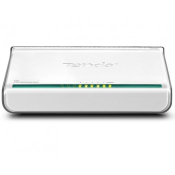 Switch Tenda Fast Ethernet Mini S105, 10/100Mbps, 5 Puertos – No Administrable - Envío Gratis