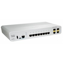 Switch Cisco Fast Ethernet Catalyst 2960-C 2x Dual Uplink LAN Base, 8 Puertos 10/100/1000Mbps, 8000 Entradas - Gestionado - Enví