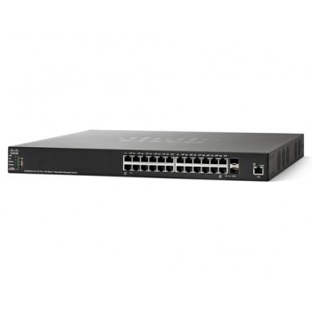 Switch Cisco Gigabit Ethernet SG550XG-24T, 24 Puertos 10/100/1000Mbps + 2 Puertos SFP+, 480 Gbit/s, 64.000 Entradas - Gestionado