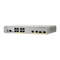 Switch Cisco Gigabit Ethernet Catalyst 3560-CX PoE IP Base, 8 Puertos 10/100/1000Mbps + 2 Puertos SFP, 32 Gbit/s - Gestionado - 