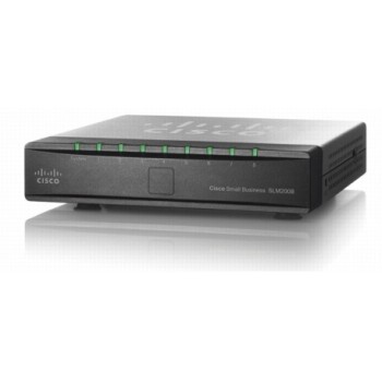 Switch Cisco Gigabit Ethernet SLM2008 PoE, 10/100/1000Mbps, 16 Gbit/s, 8 Puertos, 8000 Entradas - Gestionado - Envío Gratis