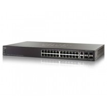 Switch Cisco Gigabit Ethernet SG500-28, 10/100/1000Mbps, 72Gbit/s, 28 Puertos, 16.000 Entradas - Gestionado - Envío Gratis