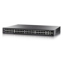 Switch Cisco Gigabit Ethernet SG350-52MP, 48 Puertos 10/100/1000Mbps + 2 Puertos SFP, 104 Gbit/s, 16.384 Entradas - Gestionado -