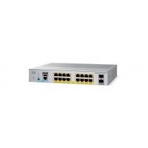 Switch Cisco Gigabit Ethernet Catalyst 2960-L, 16 Puertos 10/100/1000Mbps + 2 Puertos SFP, 36 Gbit/s, 8000 Entradas - Gestionado