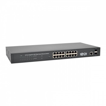 Switch Tripp Lite Gigabit Ethernet NGS16C2, 16 Puertos 10/100/1000Mbps + 2 Puertos SFP, 36 Gbit/s - Gestionado - Envío Gratis