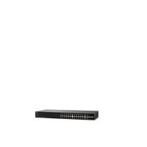 Switch Cisco Fast Ethernet SF250-24P, 24 Puertos 10/100Mbps + 2 Puertos SFP, 12.8 Gbit/s, 8000 Entradas - Gestionado - Envío Gra