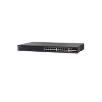 Switch Cisco Fast Ethernet SF550X-24-K9, 24 Puertos 10/100Mbps + 2 Puertos SFP+, 84.8 Gbit/s, 16.000 Entradas - Gestionado - Env