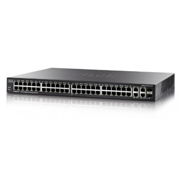 Switch Cisco Gigabit Ethernet SG350-52, 52 Puertos 10/100/1000Mbps + 2 Puertos SFP, 104 Gbit/s, 16.384 Entradas - Gestionado - E