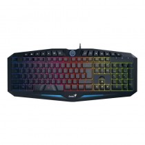 Teclado Gamer Genius Scorpion K9 RGB, Alámbrico, Negro, Inglés - Envío Gratis