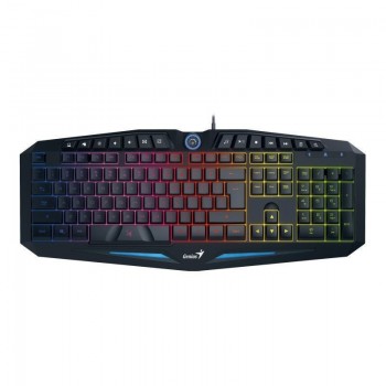 Teclado Gamer Genius Scorpion K9 RGB, Alámbrico, Negro, Inglés - Envío Gratis