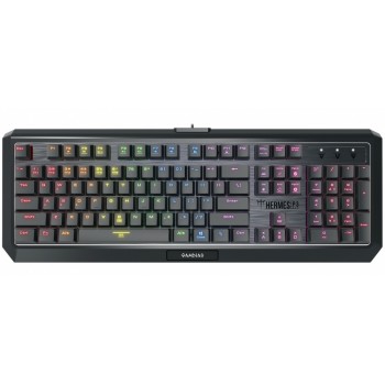 Teclado Gamer Gamdias HERMES P3 RGB, Teclado Mecánico, Alámbrico, Negro - Envío Gratis