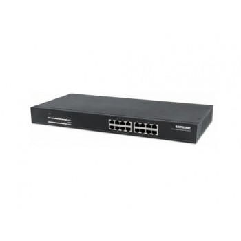 Switch Intellinet Gigabit Ethernet 560993, 16 Puertos 10/100/1000Mbps, 32 Gbit/s, 8192 Entradas - No Administrable - Envío Grati