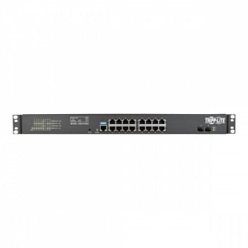 Switch Tripp Lite Gigabit Ethernet NSS-G16D2, 16 Puertos 10/100/1000Mbps + 2 Puertos SFP, 36 Gbit/s, 16.000 Entradas Gestionado 