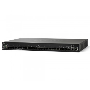 Switch Cisco Gigabit Ethernet SG350XG-24F-K9, 2 Puertos 10/100/1000Mbps + 24 SFP+, 480 Gbit/s, 64.000 Entradas - Gestionado - En