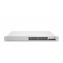 Switch Cisco Meraki Gigabit Ethernet MS220-24P Cloud Managed, 24 Puertos 10/100/1000Mbps + 4 Puertos SFP, 48 Gbit/s, 8000 - Enví