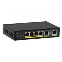 Switch Provision-ISR Gigabit Ethernet PoES-0460G+2G PoE, 4 Puertos 10/100/1000Mbps - No Administrable - Envío Gratis