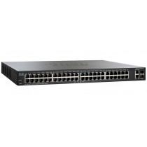 Switch Cisco Gigabit Ethernet SG200-50FP PoE 370W, 48 Puertos 10/100/1000Mbps + 2 Puertos SFP, 100 Gbit/s, 8000 Entradas - Envío