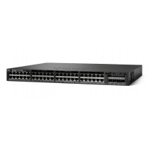 Switch Cisco Gigabit Ethernet Catalyst 3650 PoE Base IP, 48 Puertos 10/100/1000Mbps + 4 Puertos SFP, 176 Gbit/s, 32.000 Entradas