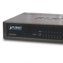 Switch Planet Gigabit Ethernet GSD-803, 8 Puertos 10/100/1000Mbps, 16 Gbit/s, 8000 Entradas - Envío Gratis