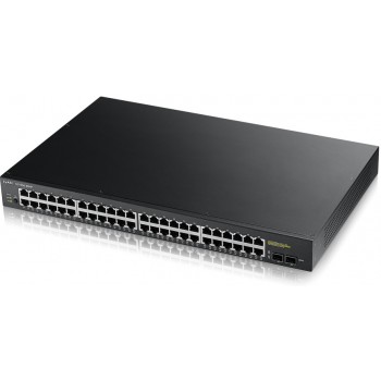 Switch ZyXEL Gigabit Ethernet GS1900-48HP, 48 Puertos 10/100/1000 - Gestionado - Envío Gratis