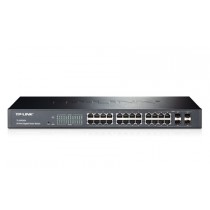 Switch TP-Link Gigabit Ethernet TL-SG2424, 24 Puertos 10/100/1000Mbps + 4 Puertos SFP, 8000 Entradas - Gestionado - Envío Gratis