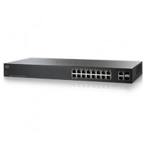 Switch Cisco Gigabit Ethernet SG200-18, 10/100/1000Mbps, 36Gbit/s, 18 Puertos, 8000 Entradas - Gestionado - Envío Gratis