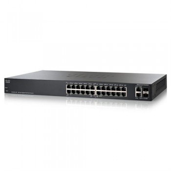 Switch Cisco Gigabit Ethernet SG200-26P, 10/100Mbps, 52Gbit/s, 26 Puertos, 8000 Entradas – Gestionado - Envío Gratis