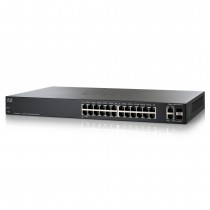 Switch Cisco Fast Ethernet SF200-24, 10/100Mbps, 8.8Gbit/s, 26 Puertos, 8000 Entradas – Gestionado - Envío Gratis