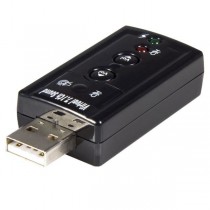 StarTech.com Adaptador de Sonido ICUSBAUDIO7, 7.1 Canales, USB 2.0 - Envío Gratis