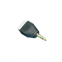 Epcom Adaptador de Audio 3.5mm - RCA, Negro - Envío Gratis