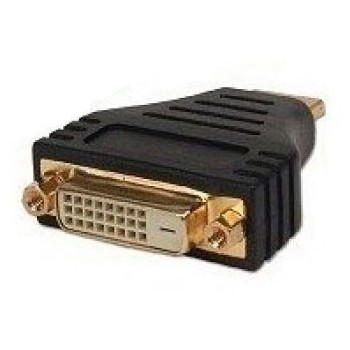 Asis Adaptador DVI M Macho - HDMI FM Hembra, Negro - Envío Gratis