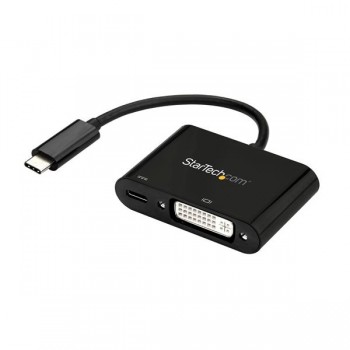 StarTech.com Adaptador de Video Externo USB-C Macho - DVI Hembra, Negro - Envío Gratis