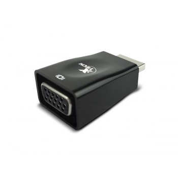 Xtech Adaptador HDMI Macho - VGA Hembra, Negro - Envío Gratis