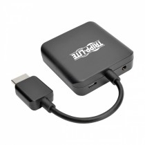 Tripp Lite Adaptador HDMI Macho - Tosslink Macho/3.5mm Hembra/USB B Hembra, 15cm, Negro - Envío Gratis