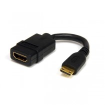 Cable Startech.com Adaptador HDMI Hembra - Mini HDMI Macho, 12cm - Envío Gratis