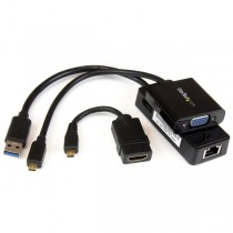 StarTech.com Juego de Adaptadores Micro HDMI - VGA, Micro HDMI - HDMI y Ethernet Gigabit para Lenovo Yoga 3 Pro - Envío Gratis